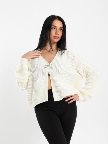 Bow Detail Cardigan