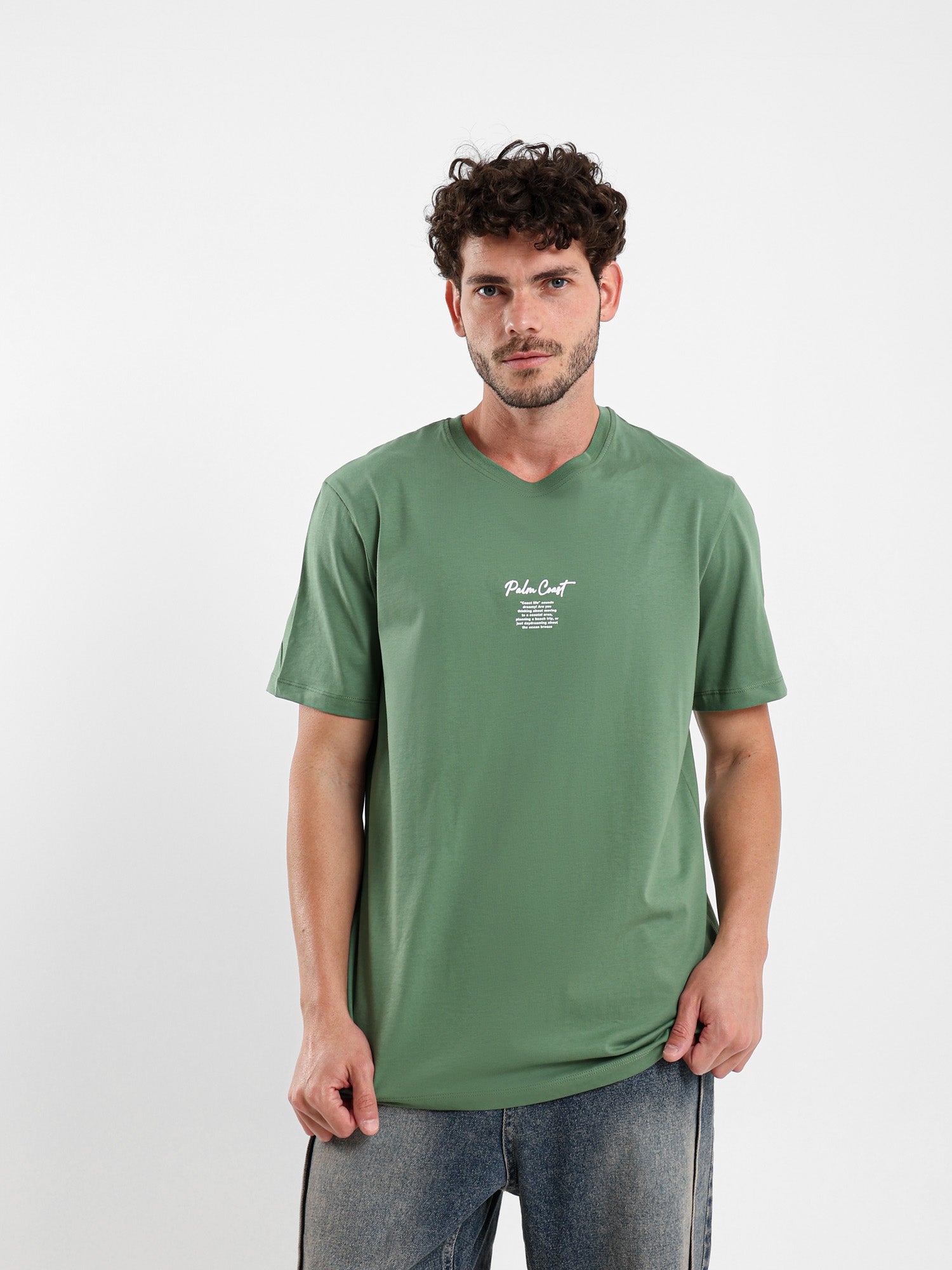 Relaxed Fit Placement Print T-Shirt