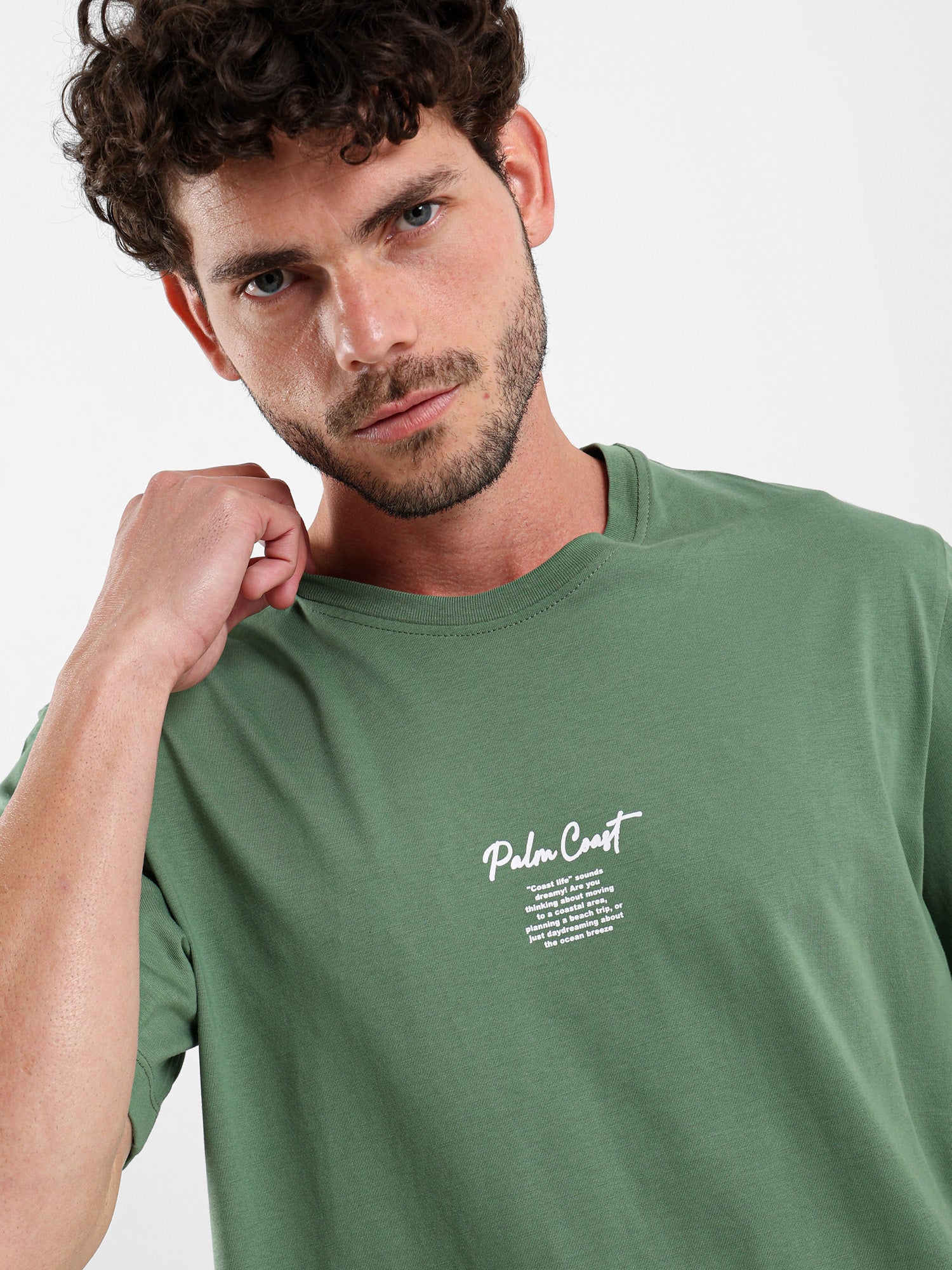 Relaxed Fit Placement Print T-Shirt