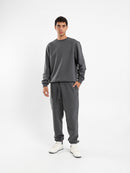 Relaxed Fit Round Neck Sweatshirt