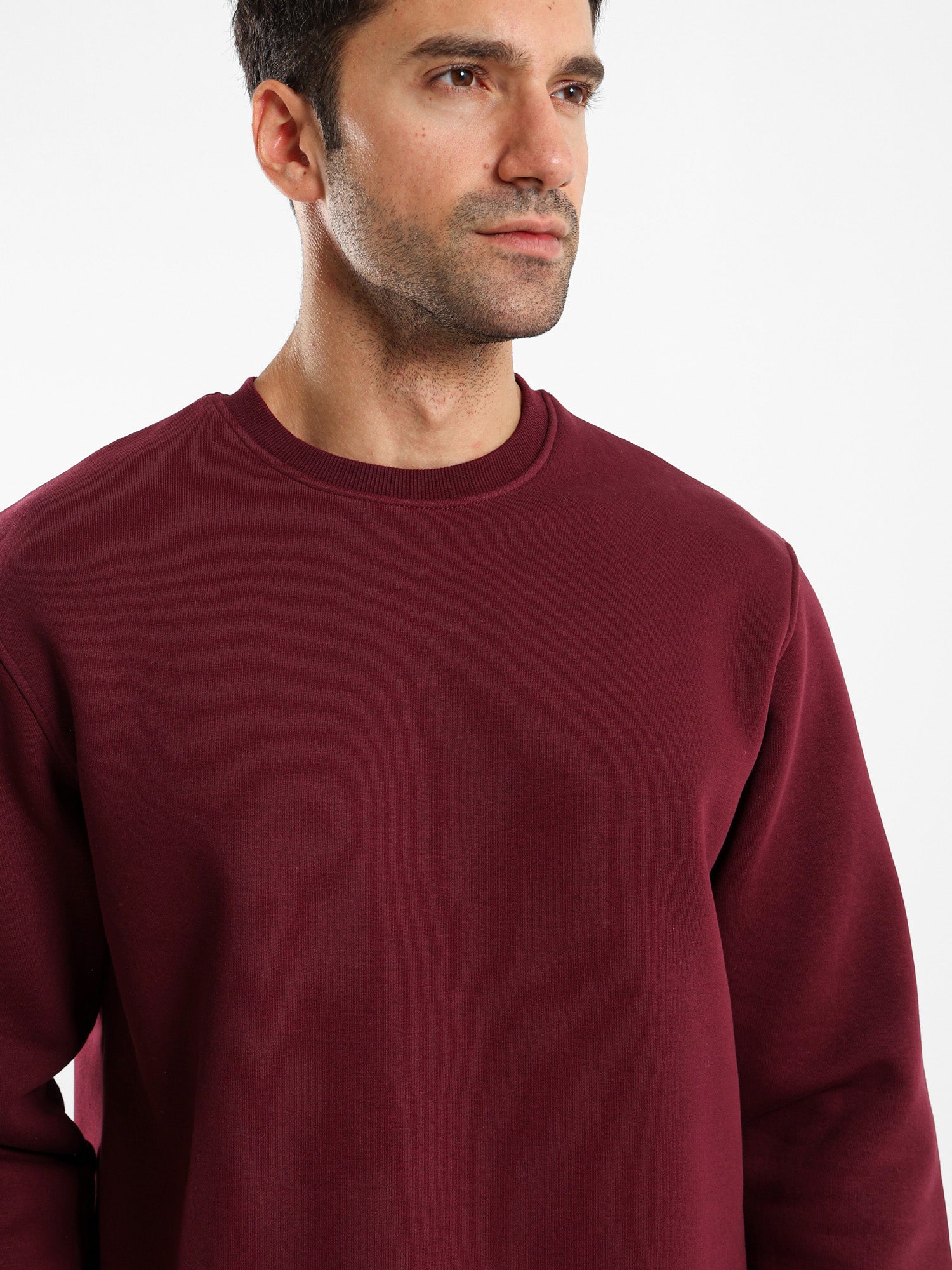 Relaxed Fit Round Neck Sweatshirt