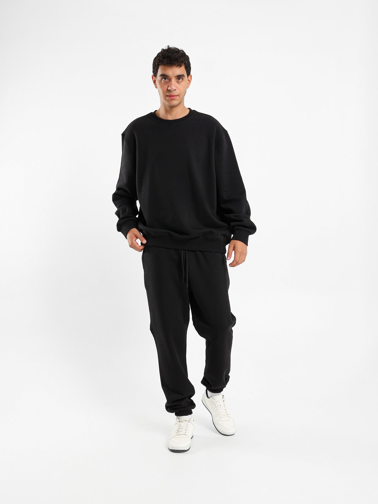 Relaxed Fit Round Neck Sweatshirt