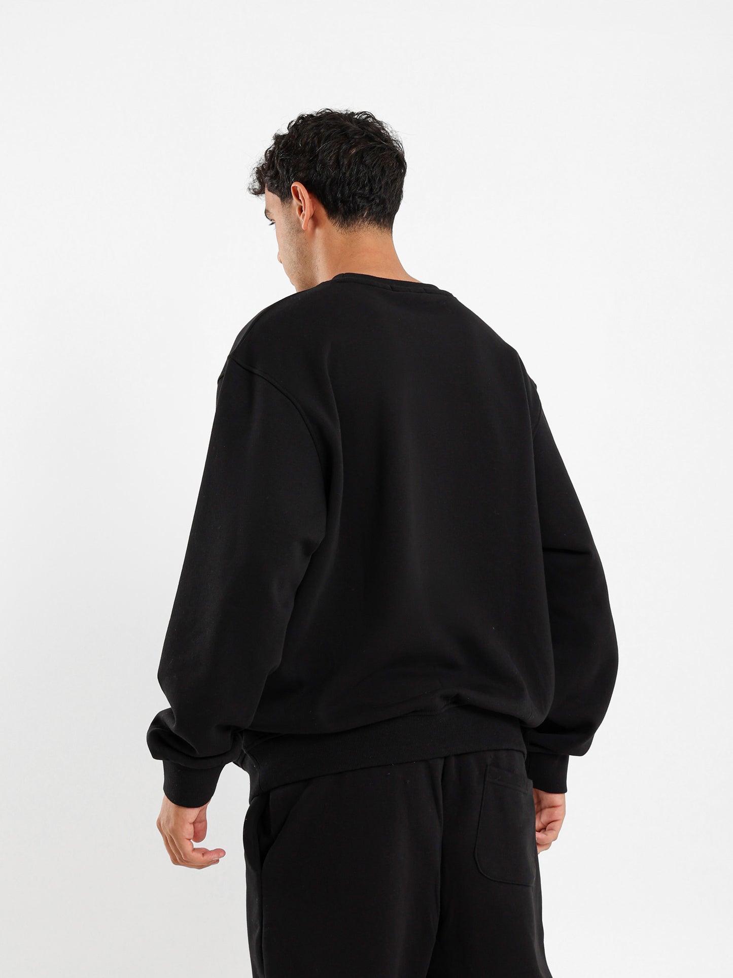 Relaxed Fit Round Neck Sweatshirt