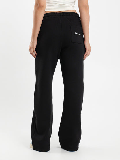 Printed Boxy Wide-Leg Pants