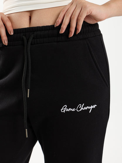 Printed Boxy Wide-Leg Pants