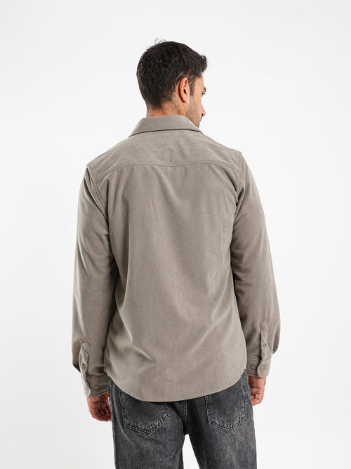 Relaxed Fit Corduroy Shirt
