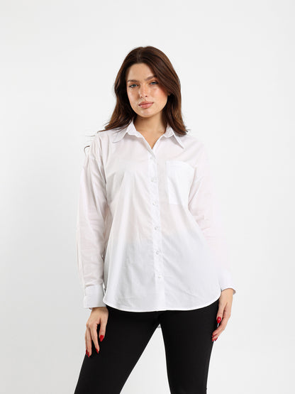 Oversized Poplin Shirt