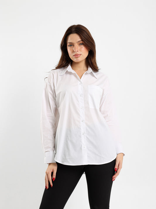 Oversized Poplin Shirt