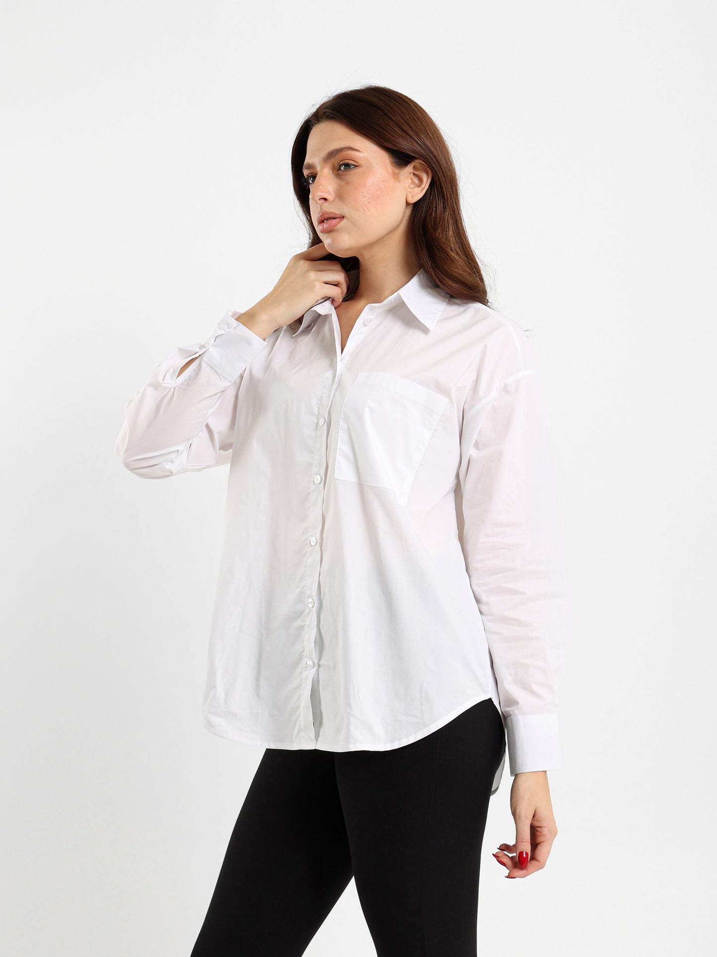 Oversized Poplin Shirt