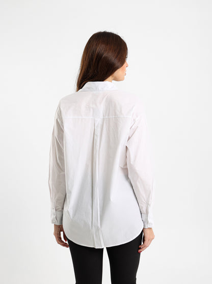 Oversized Poplin Shirt