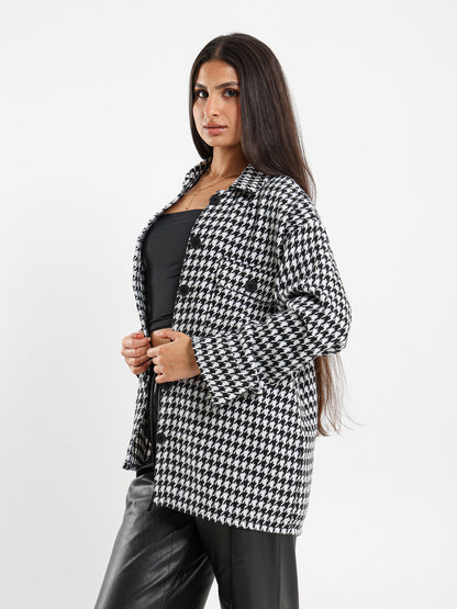 Houndstooth Overshirt