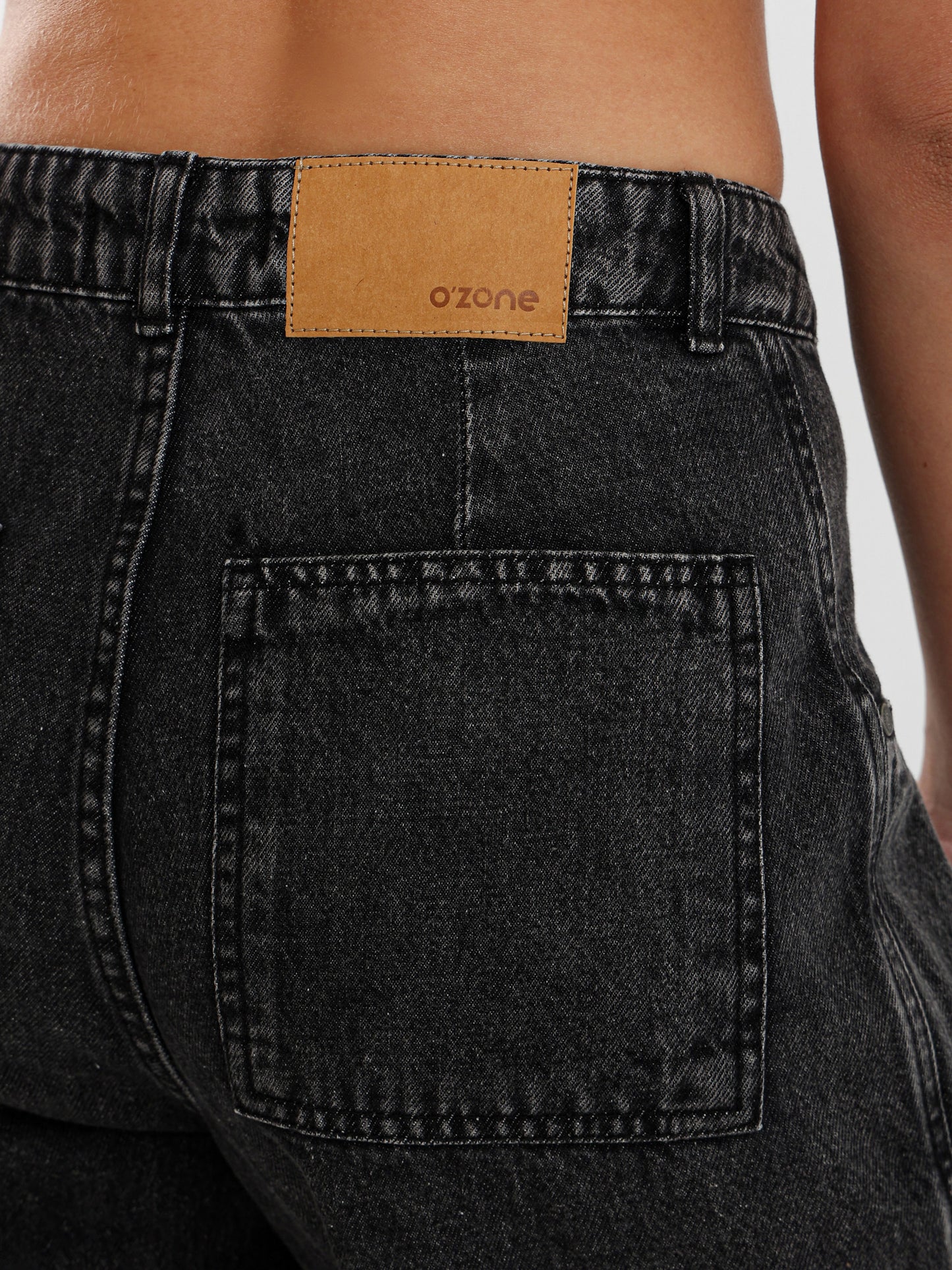 Wide Leg Cargo Utility Style Jeans