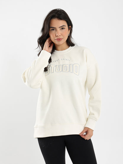 Visible Seams Oversized Sweatshirt