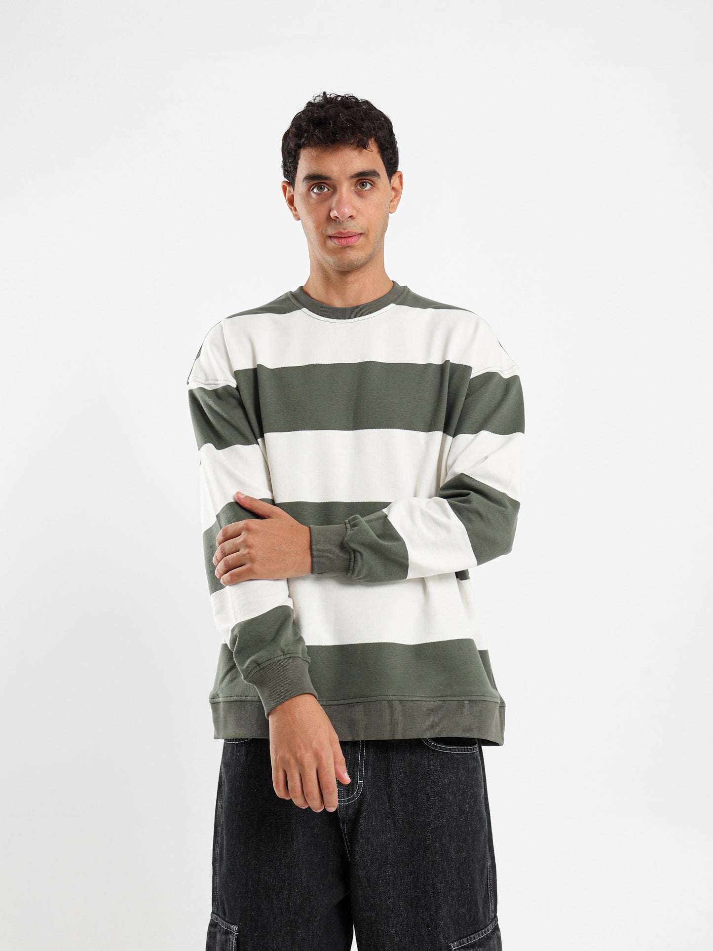 Striped Sweatshirt