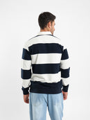 Contrast Collar Polo