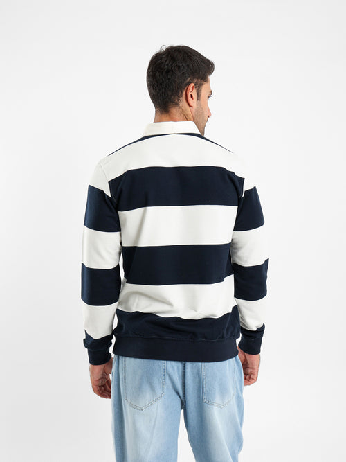 Contrast Collar Polo
