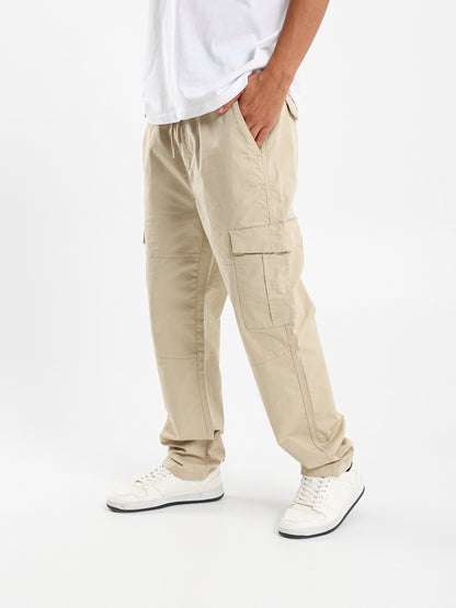 Woven Cargo Joggers