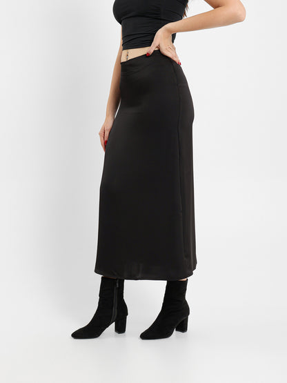 Satin Maxi Skirt