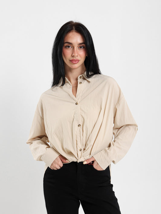 Knotted Hem Blouse
