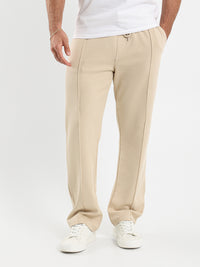 Loose Fit Melton Pants