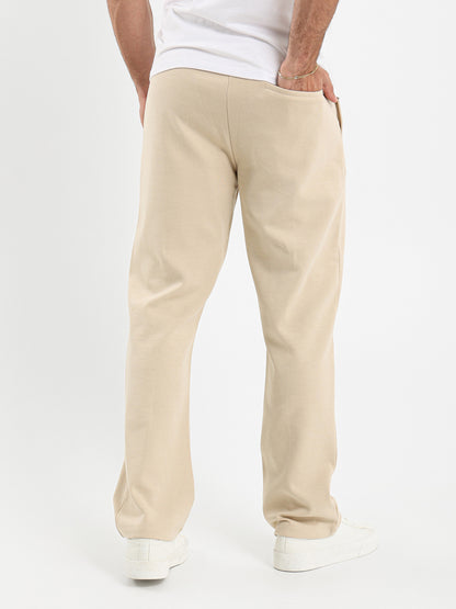 Loose Fit Melton Pants