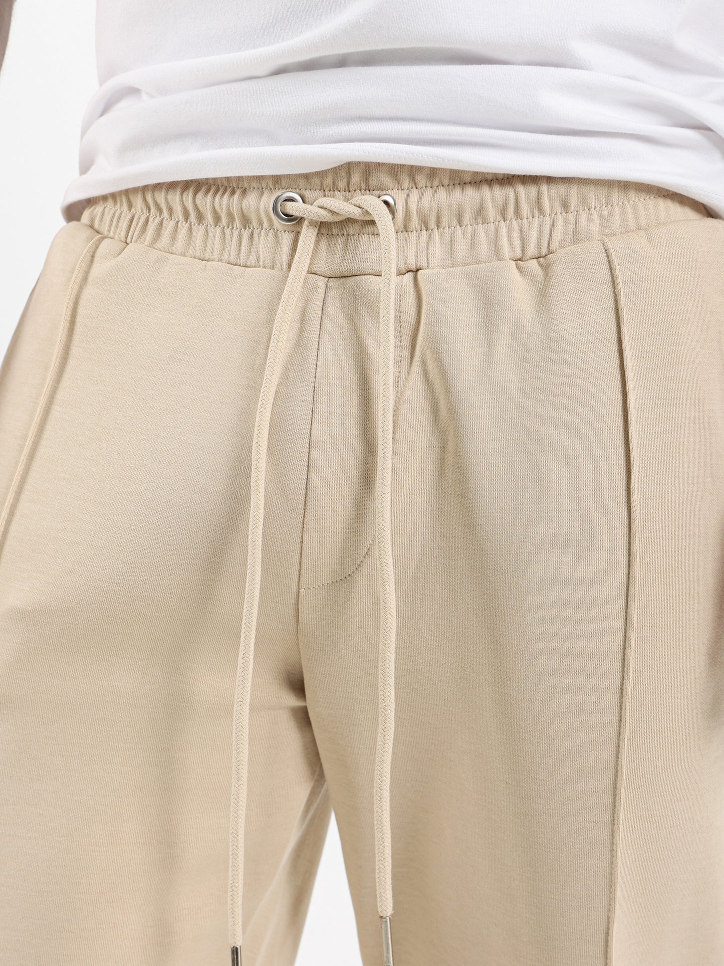 Loose Fit Melton Pants