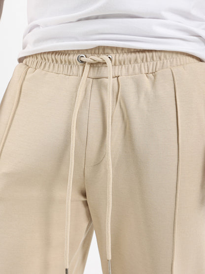 Loose Fit Melton Pants