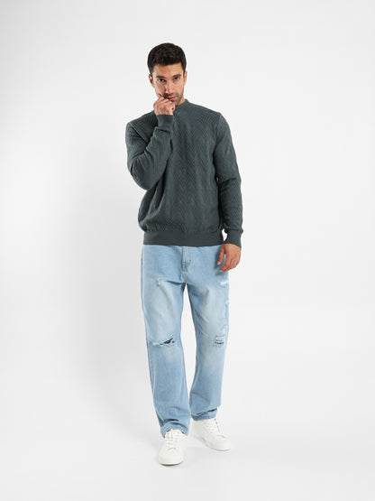 Cable Knit Designed Pullover