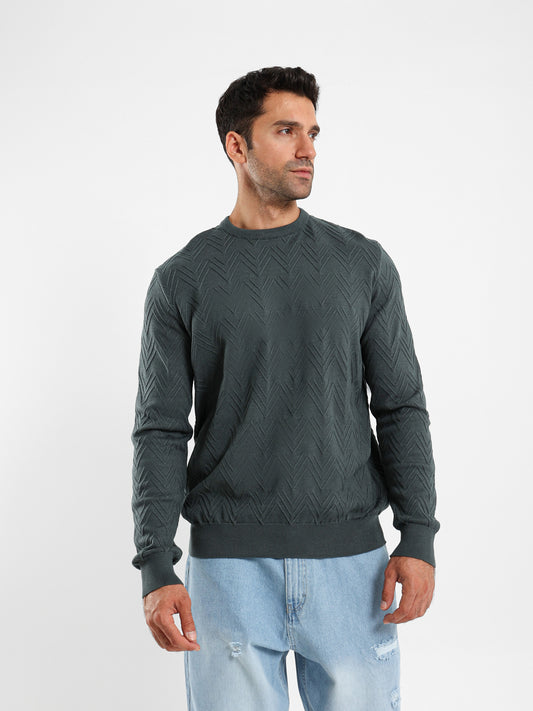Cable Knit Designed Pullover