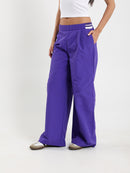 Striped Waist Wide Leg Pants