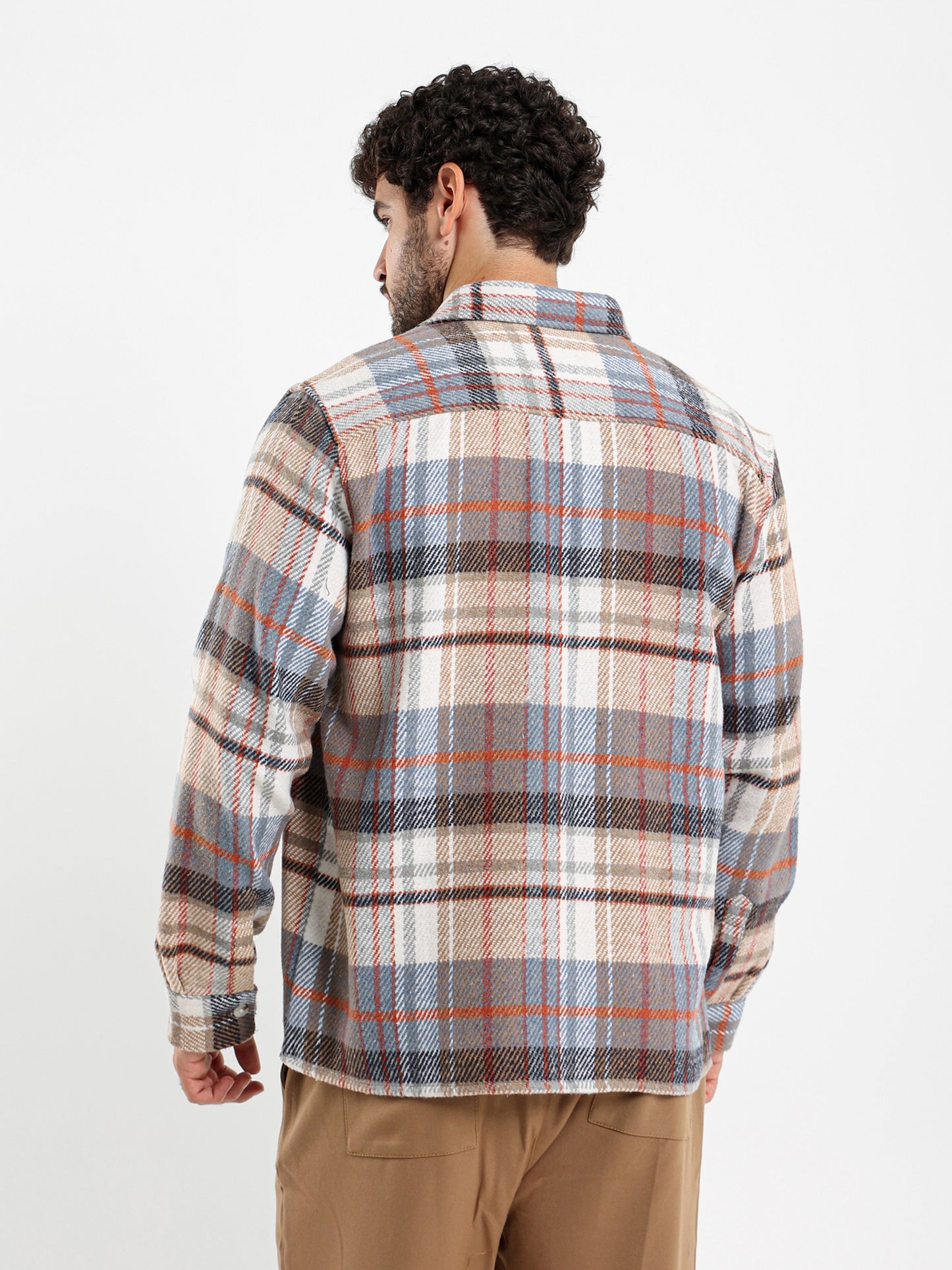 Checked Patch Pocket Shirt
