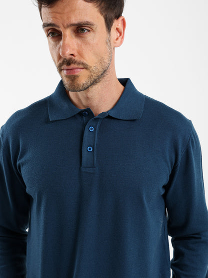 Regular Fit Button-Up Polo