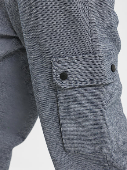 Cargo Pockets Heathered Pants