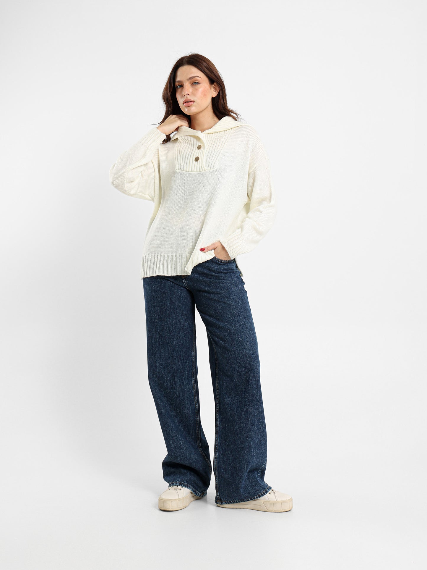 Shawl Collar Pullover