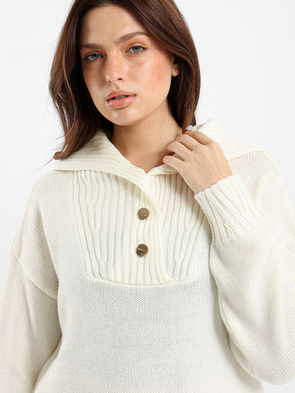 Shawl Collar Pullover