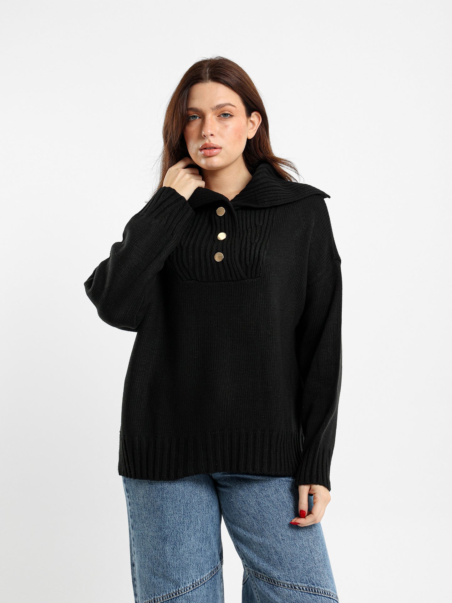 Shawl Collar Pullover