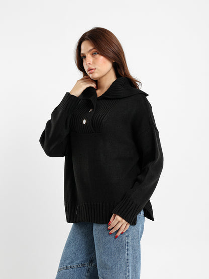Shawl Collar Pullover