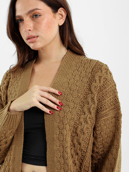 Cable Knit Cardigan