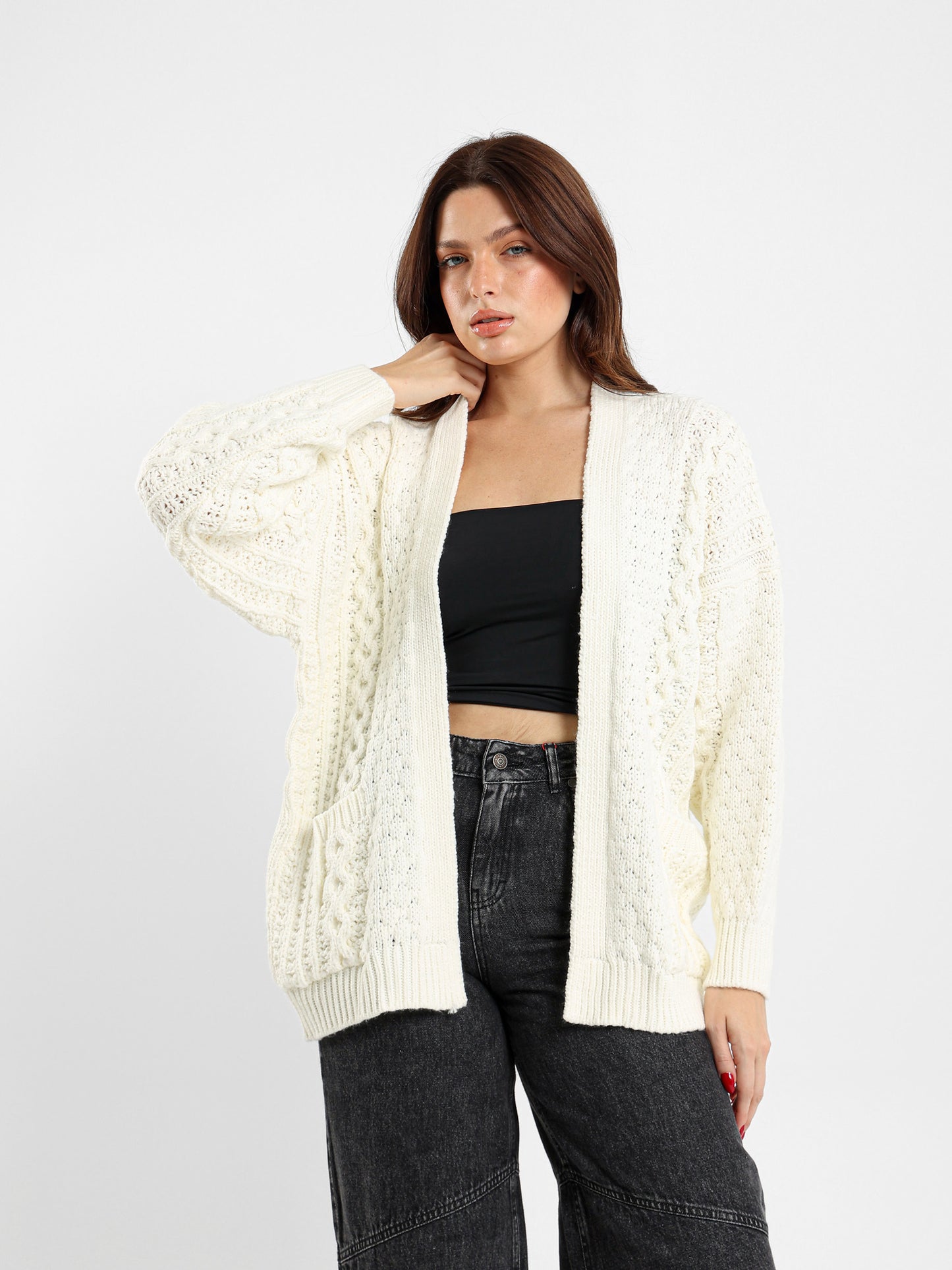 Cable Knit Cardigan