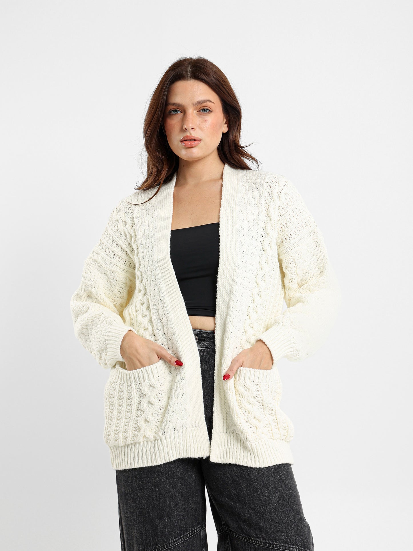 Cable Knit Cardigan