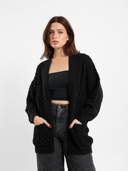 Cable Knit Cardigan