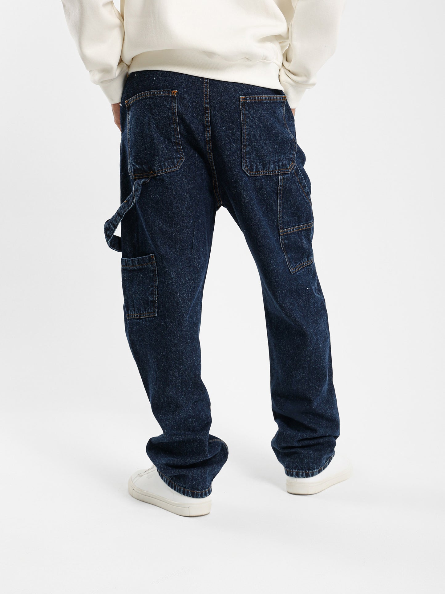 Rigid Denim Carpenter Jeans
