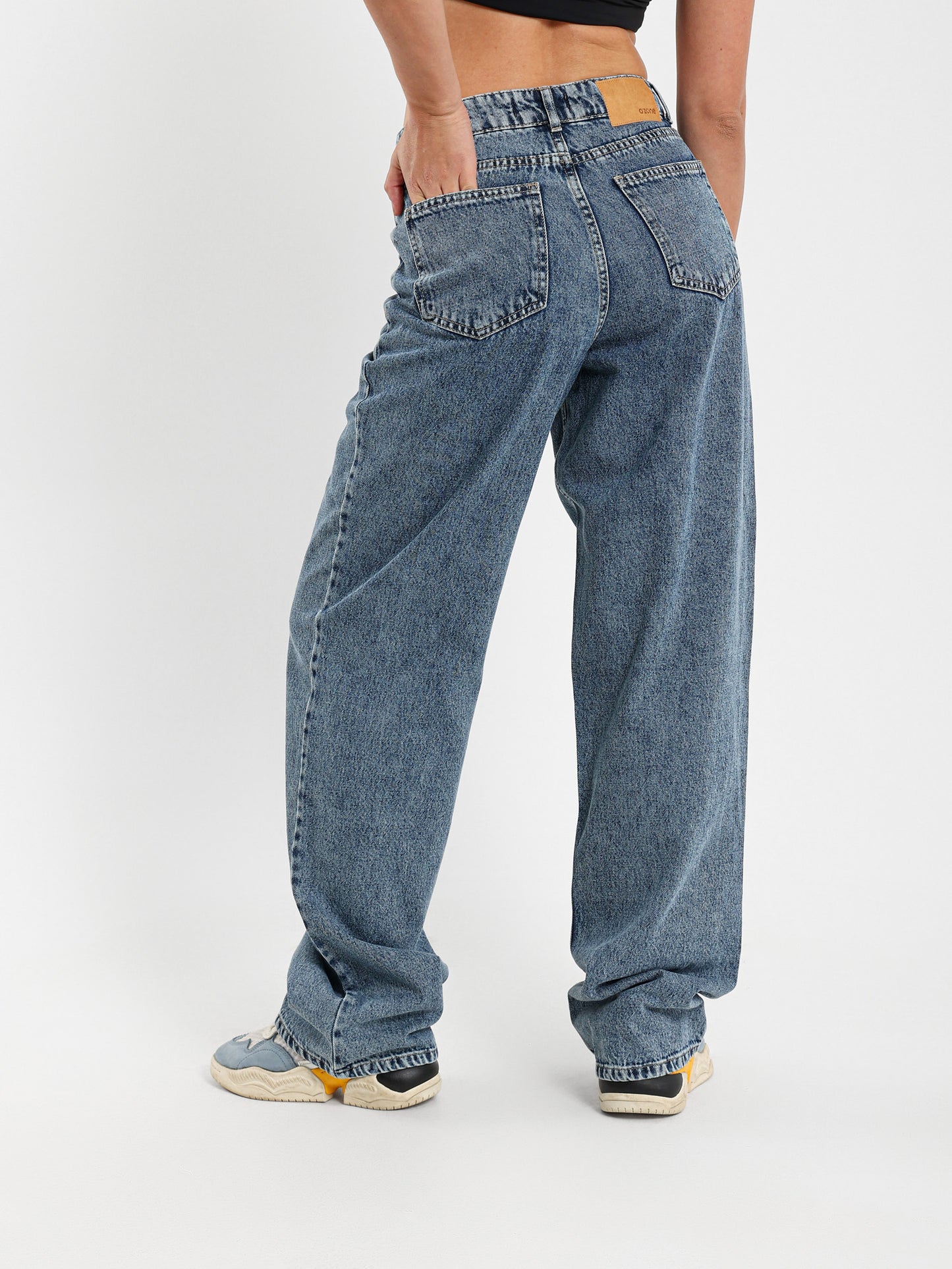 Straight Leg Regular Fit Jeans