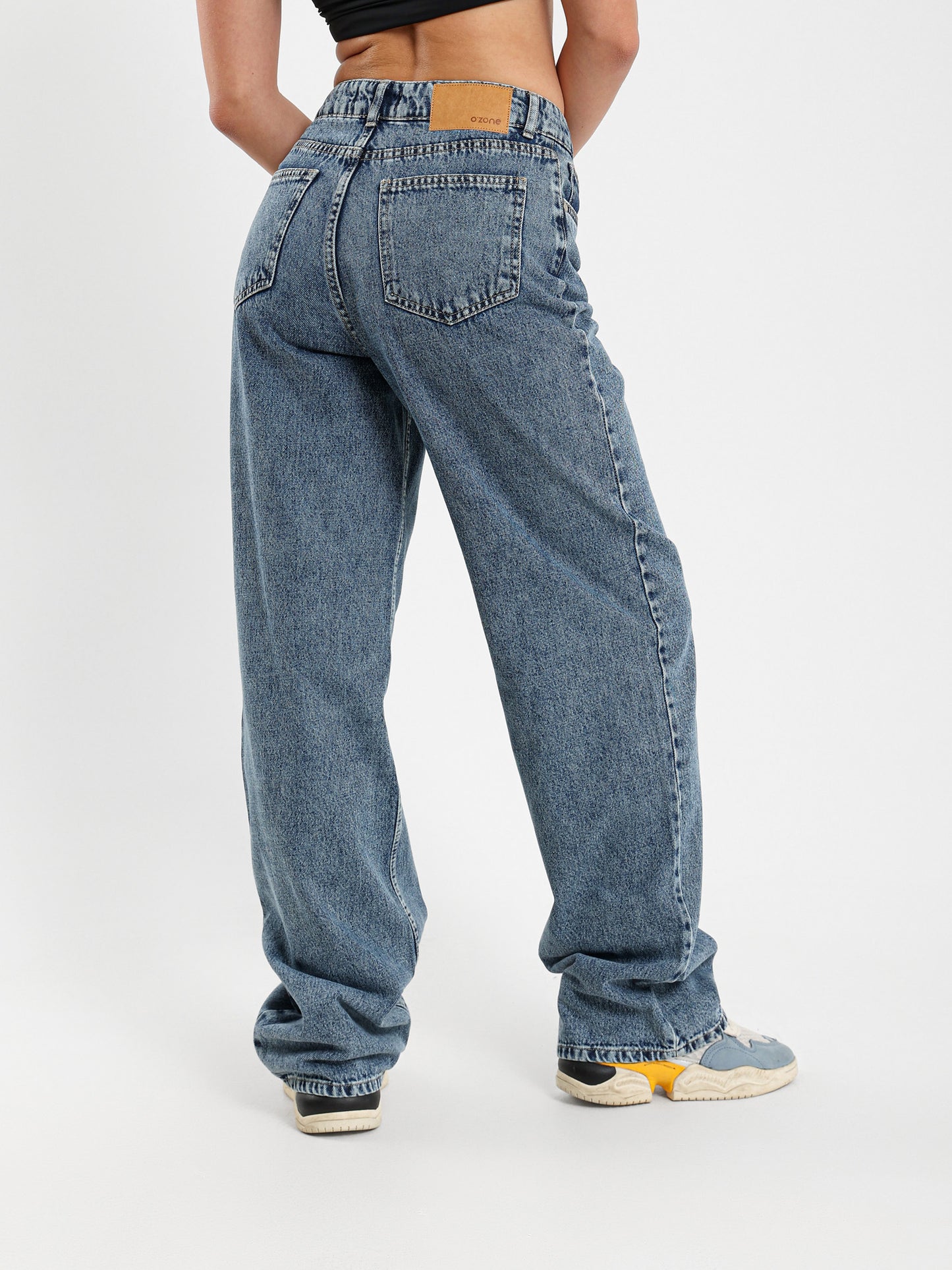 Straight Leg Regular Fit Jeans