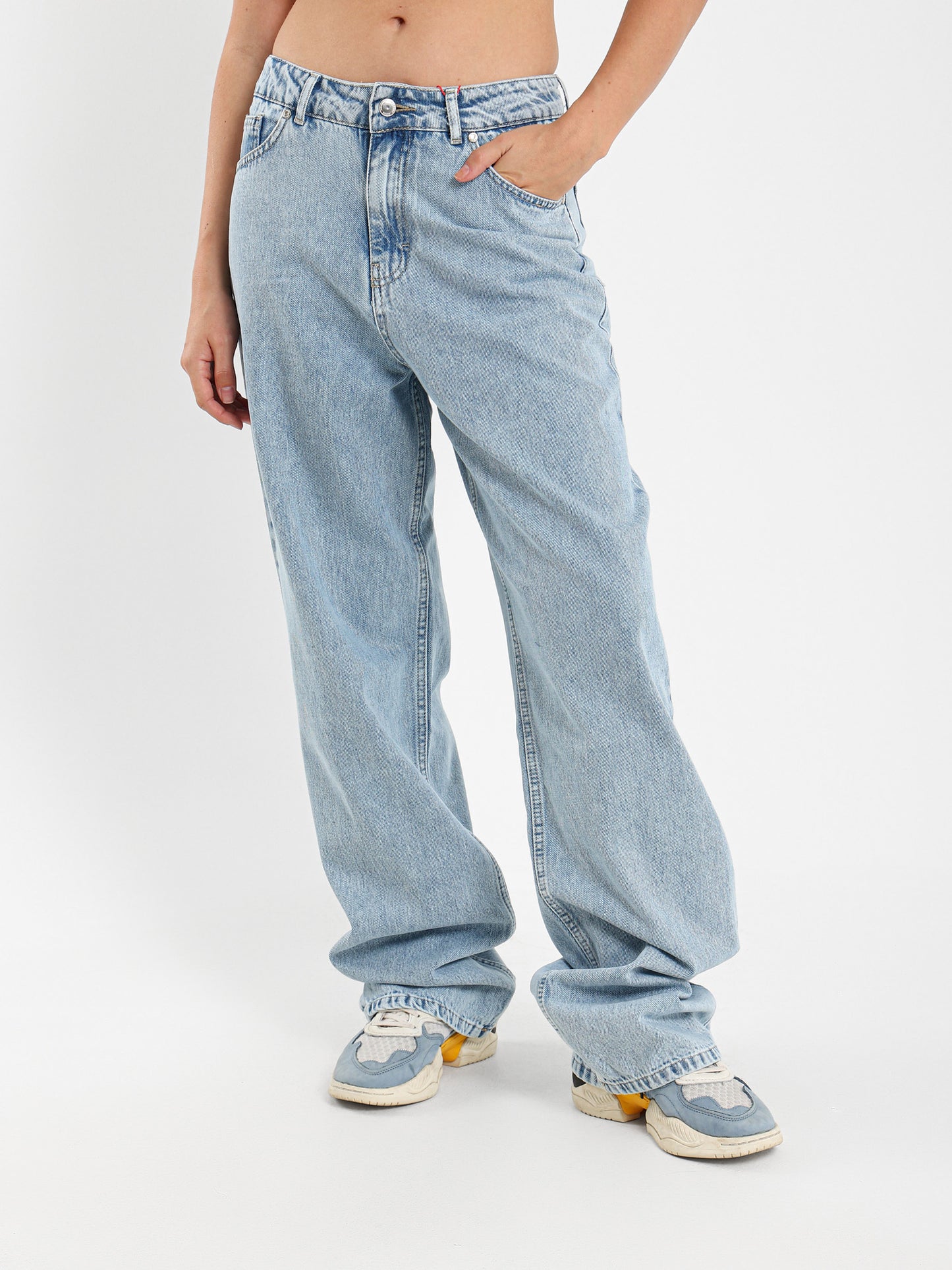 Straight Leg Regular Fit Jeans