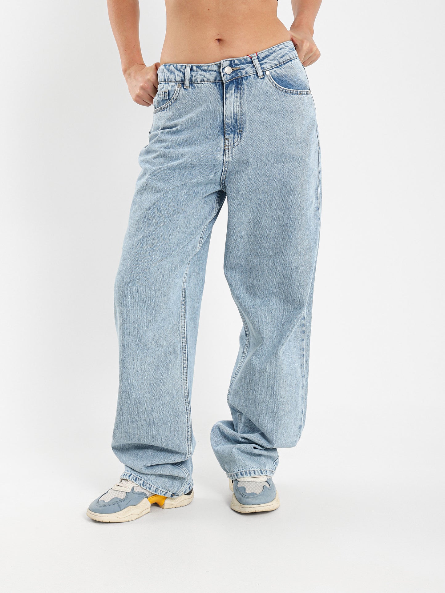 Straight Leg Regular Fit Jeans