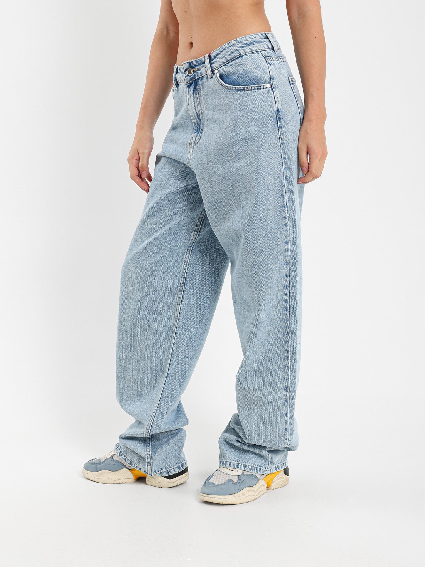 Straight Leg Regular Fit Jeans