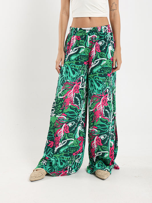 Relaxed Flowy Wide Leg Pants