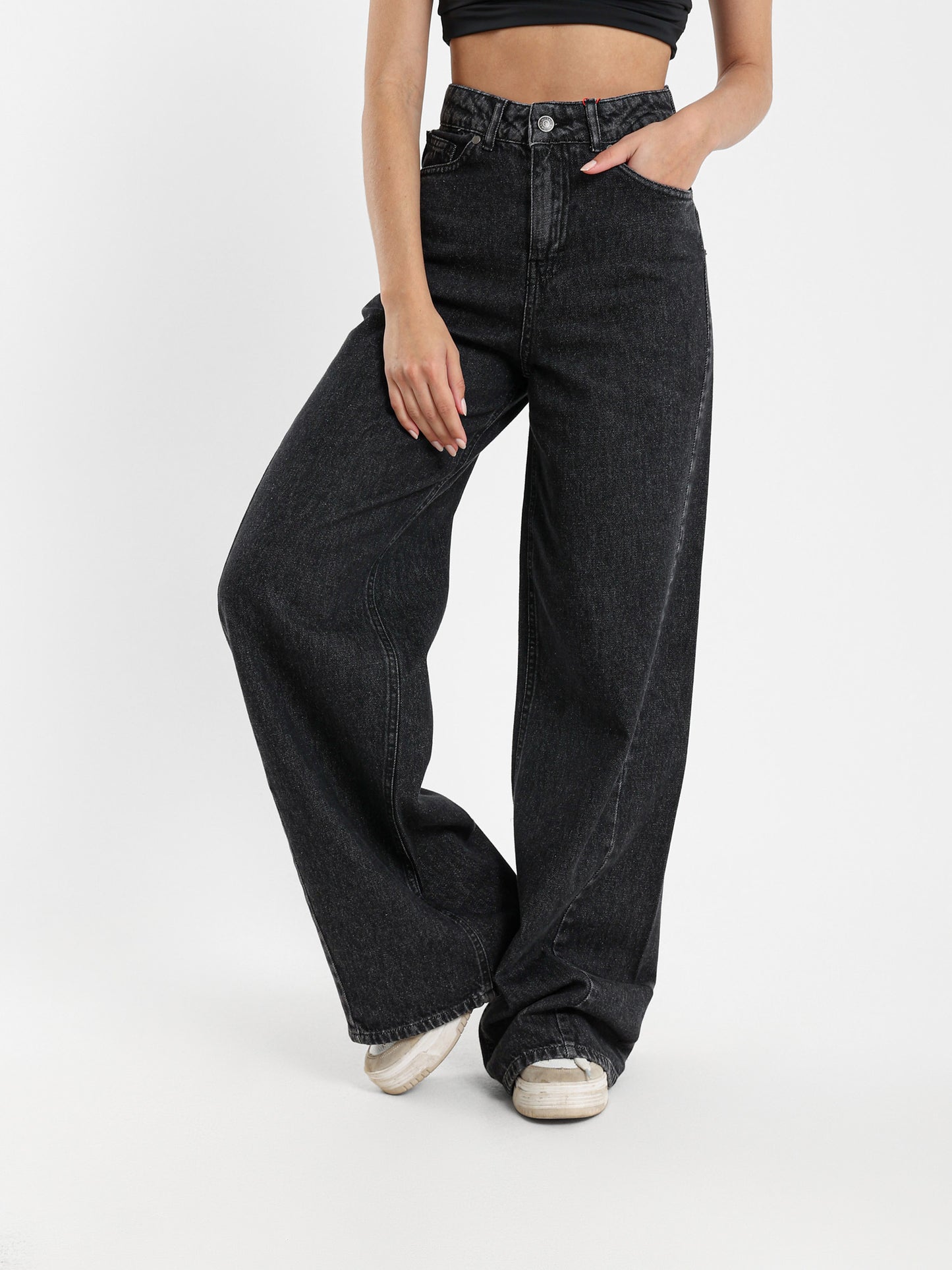 Baggy with Seam Details Relaxed Fit Jeans