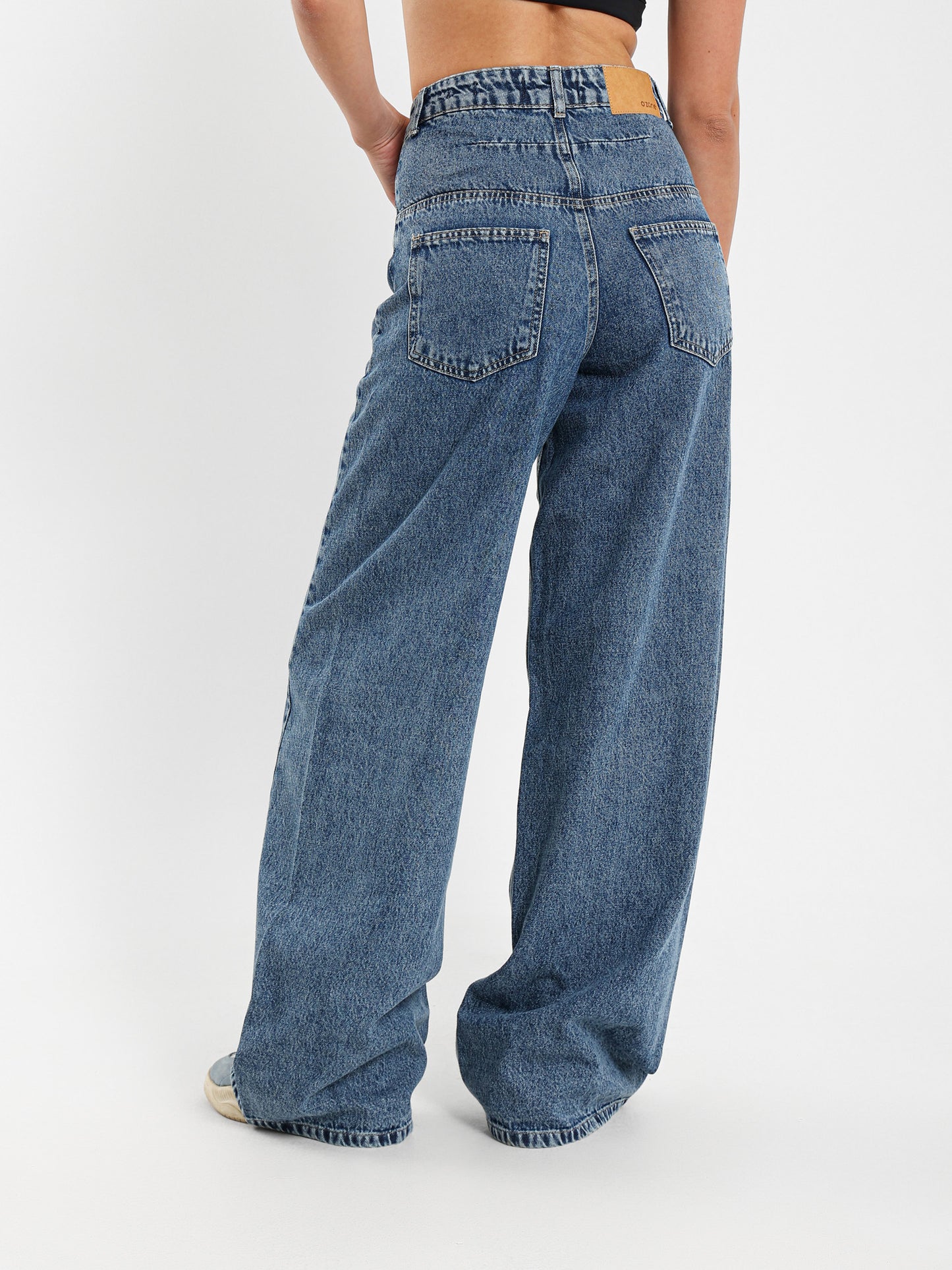Baggy with Seam Details Relaxed Fit Jeans